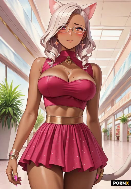 She standing