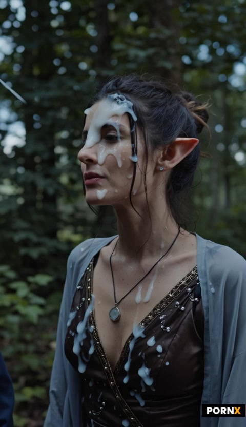 beautifull skinny elf woman