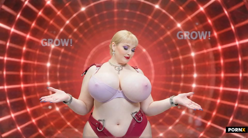 *HER OWN EXTREMELY BALLOONING EXAGGERATED TITS