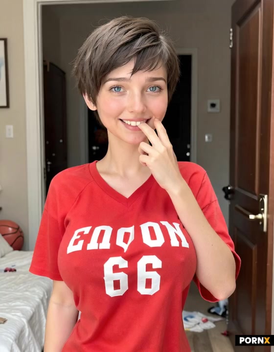 Seductive smiling